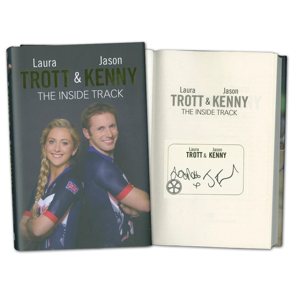 Jason Kenny & Laura Trott Signed Book The Inside Track