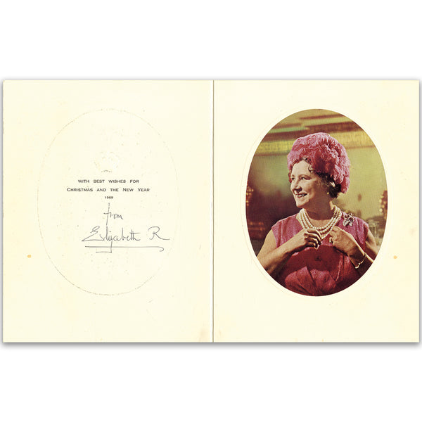 Queen Elizabeth, Queen Mother (1969) Signature