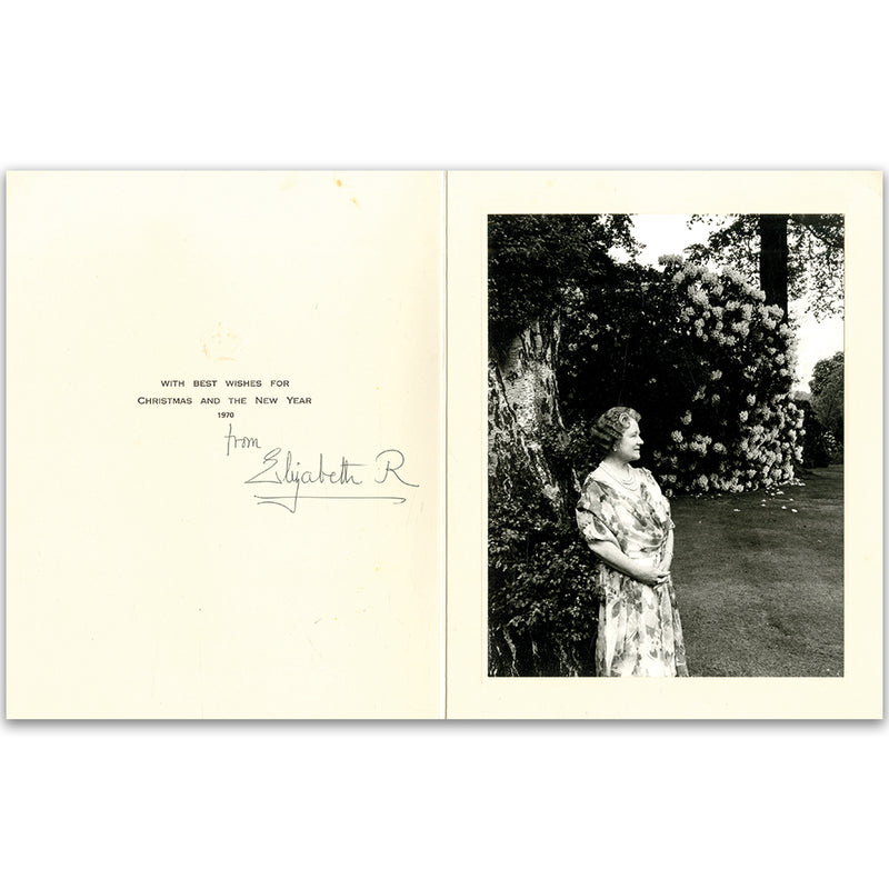 Queen Elizabeth, Queen Mother (1970) Signature
