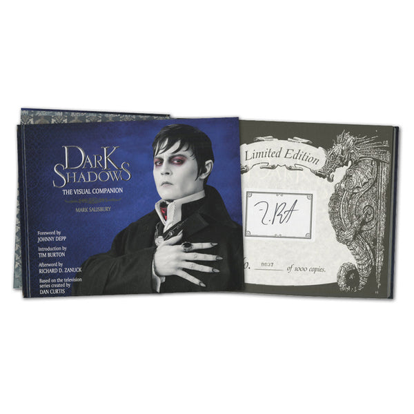 Tim Burton' Signed Dark Shadows: The Visual Companion'