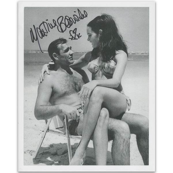 Martine Beswick - Actress James Bond  Autograph Signed Photograph