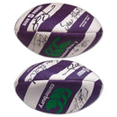 Rugby Ball Signed by Martin Johnson, Sean Fitzpatrick, Will Carling, Laurence Dallaglio