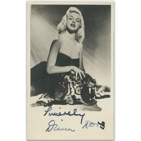 Diana Dors  Signed Autographed Photograph