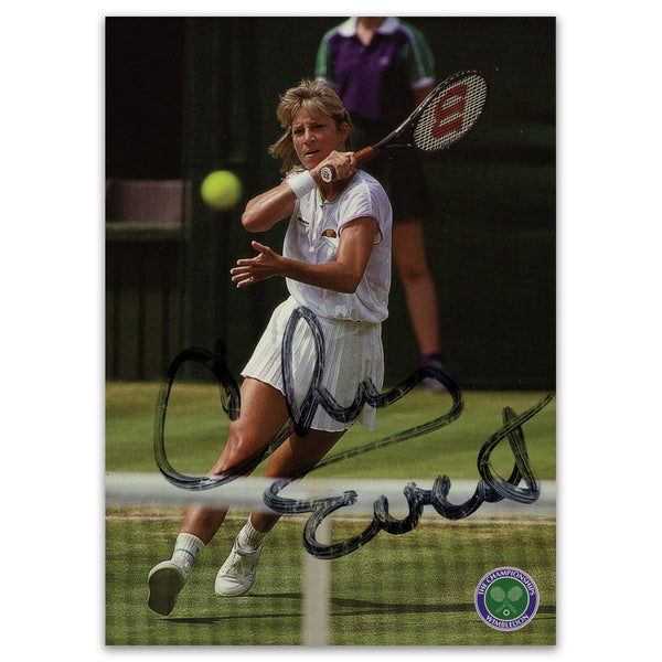 Chris Evert Autograph