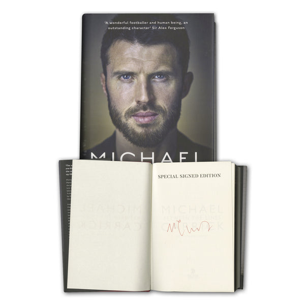 Michael Carrick Signed Book
