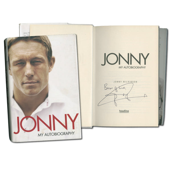 Jonny Wilkinson Signed Book