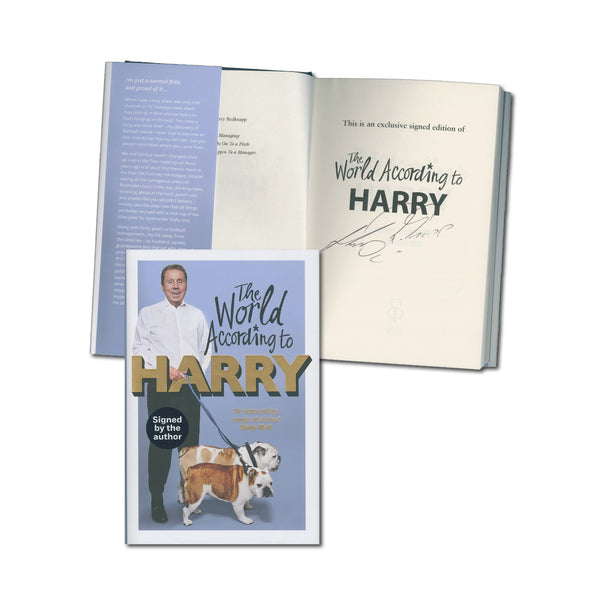 Harry Redknapp Signed Book