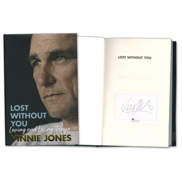 Vinnie Jones Signed Book