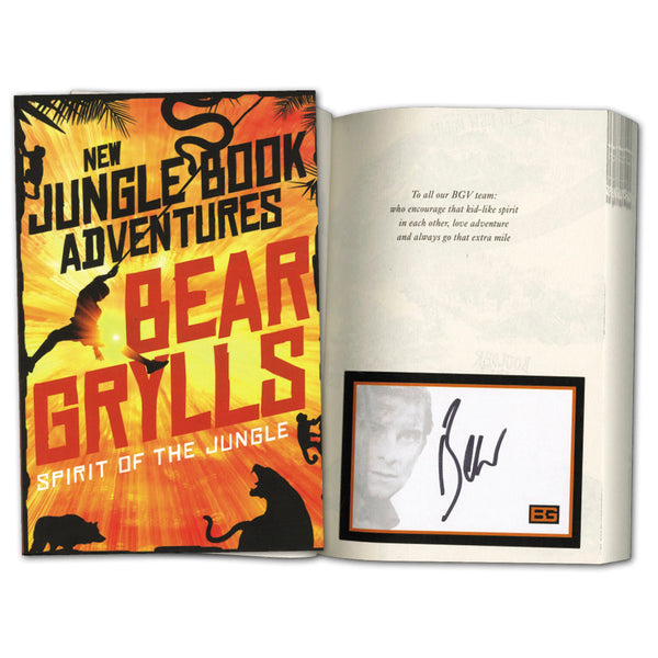 Bear Grylls Signed Book