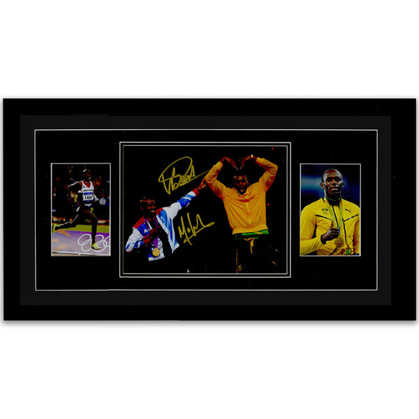 Mo Farah & Usain Bolt