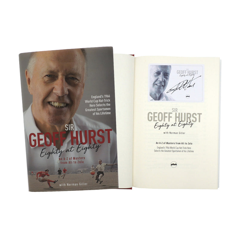 Geoff Hurst Signed Book