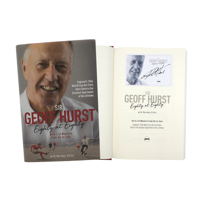 Geoff Hurst Signed Book