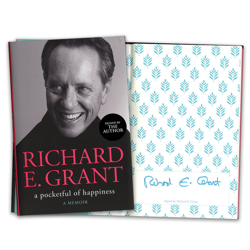 Richard E. Grant Signed Book