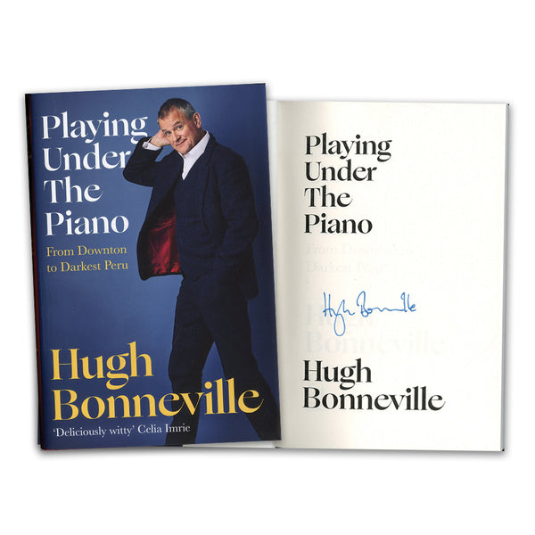 Hugh Bonneville Signed Book