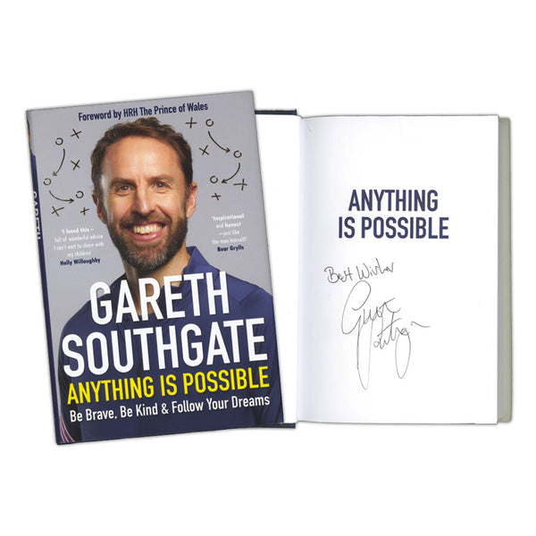 Gareth Southgate Signed Book