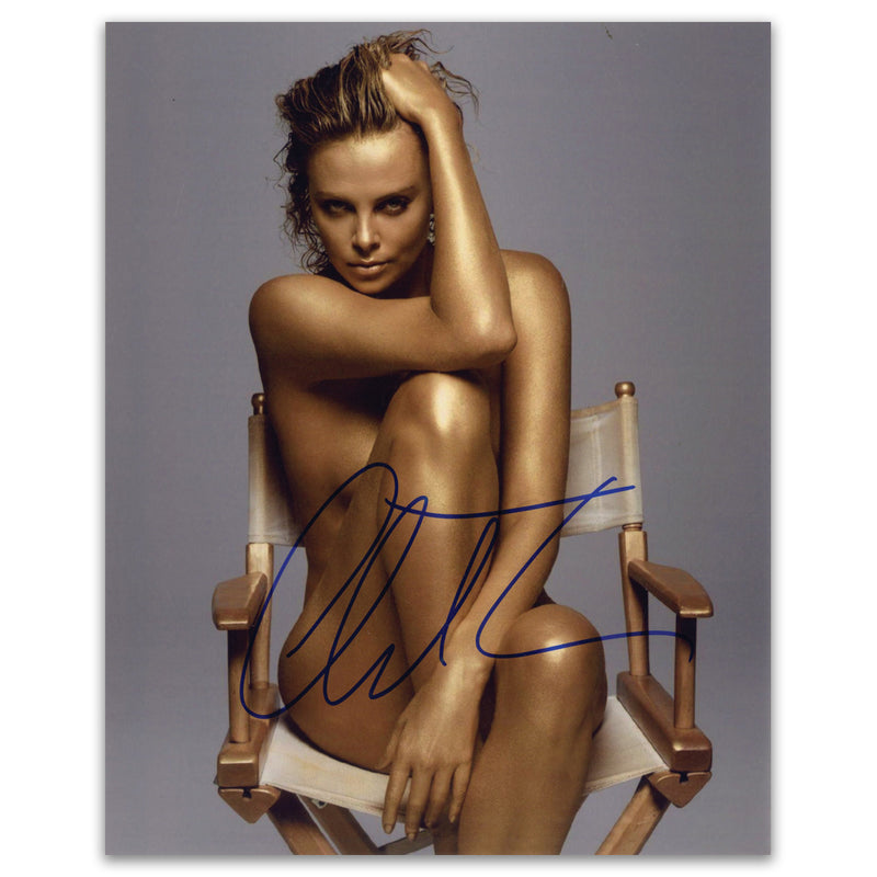 Charlize Theron Autograph