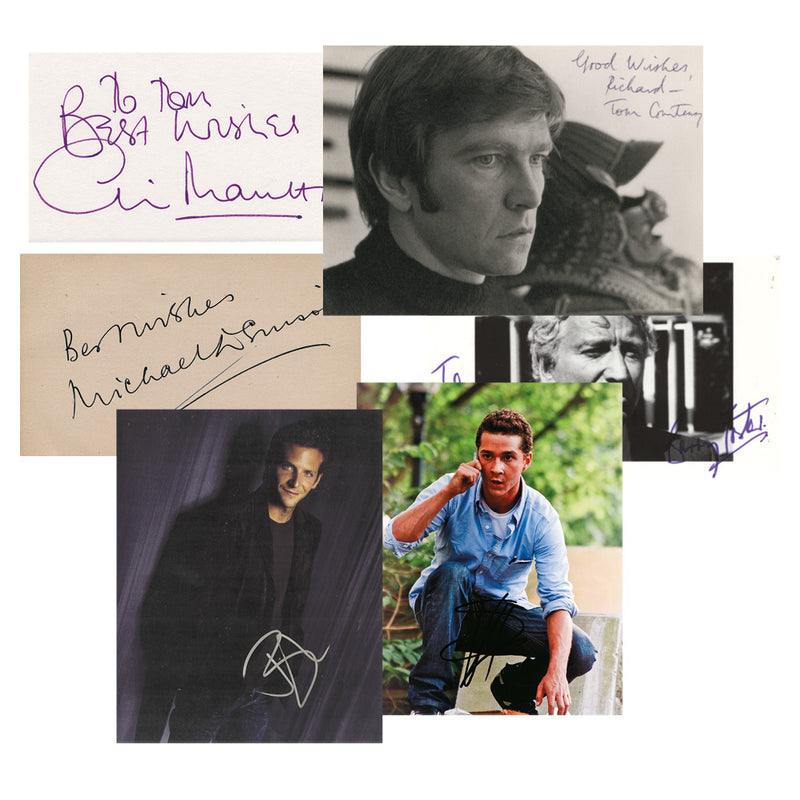 Actors Autographs  Collection x 30 UFPCOL114A