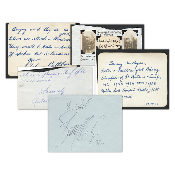Boxing Signatures Collection (5)
