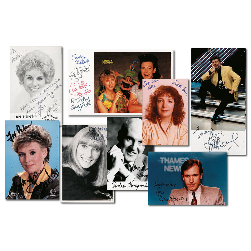 TV Presenters & Newsreaders  Autographs (24)