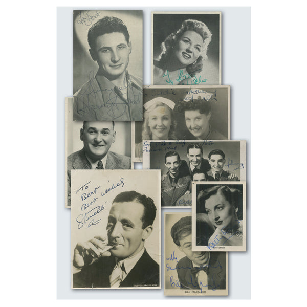 1930-50s Entertainers (Signed & Unsigned)