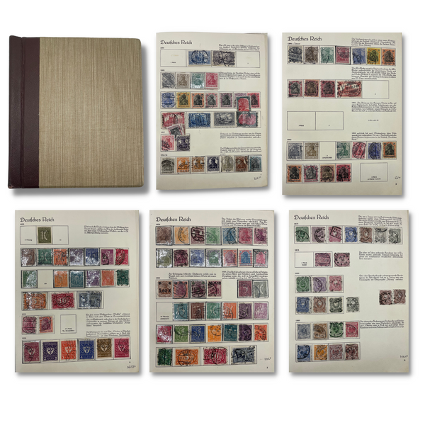 Germany Stamp Collection 1872-1932, Primarily Used