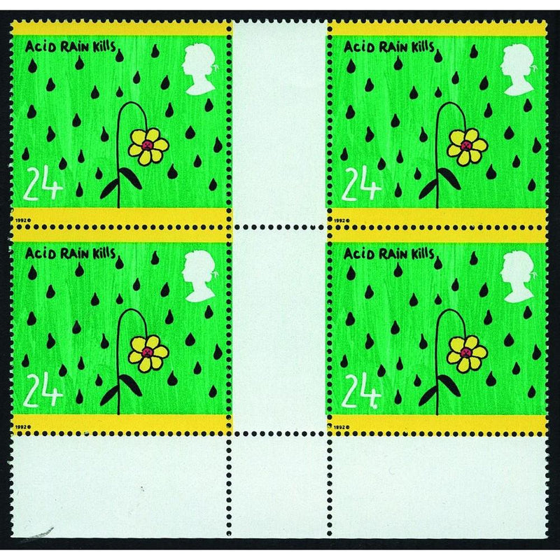 1992 SG 1629var 24p Blob on '4' of '24' (Row 10/6) V1629