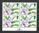 GB SG1662 variety 1993 33p Orchid. Imprint date '1993' and copyright logo omitted V1662