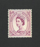SG 617 Variety  GB 1961 6d Deep Claret on cream paper, blue phosphor. V617