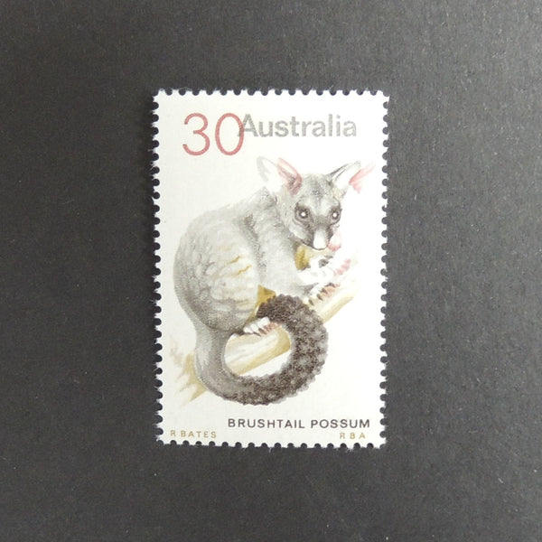 Australia 1974 Animals 30c Possum, Red Misplaced to Right VAUS563