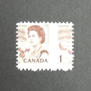 Canada 1967-73 Brown, Perf 12, Vert. perfs misplaced VCAN579