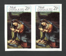 Niue 1970 2 1/2c Christmas Imperforate Plate Proof in Issued Colour SG154 VNIU154