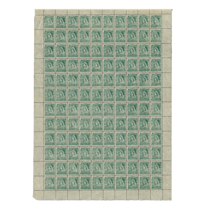 1897 Queen Victoria Diamond Jubliee Sheet Labels WN102