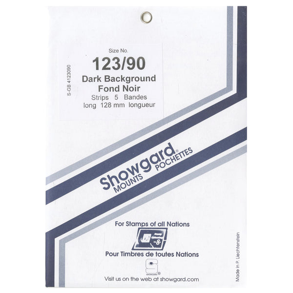 Showgard Mounts 123 x 90mm Black (Per 5) WSB12390