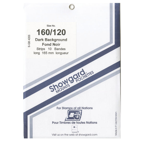 Showgard Mounts 160 x 120mm Black (Per 10) WSB160120