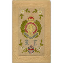 WWI Royal Engineers Embroidered Postcard