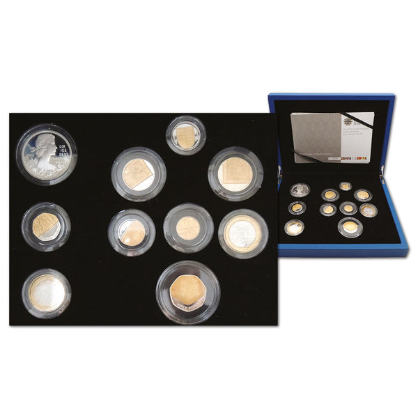 2012 Diamond Jubilee Silver Proof Year Set